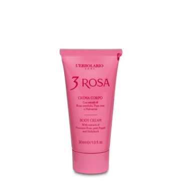 L'Erbolario Crema Corpo minitaglia 3 Rosa 30 ml