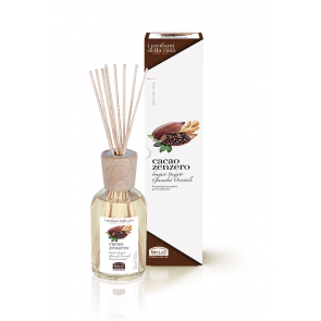 Helan I PROFUMI DELLA CASA - Bastoncini Aromatici - Cacao Zenzero 100 ml