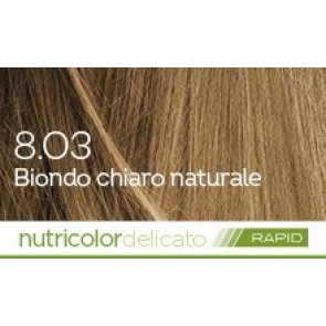 Bios Line Biokap Nutricolor Tinta Delicato Rapid 135 ml - 8.03 BIONDO CHIARO NATURALE 
