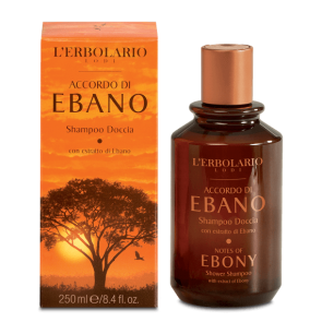 L'Erbolario Shampoo Doccia Accordo di Ebano 250 ml